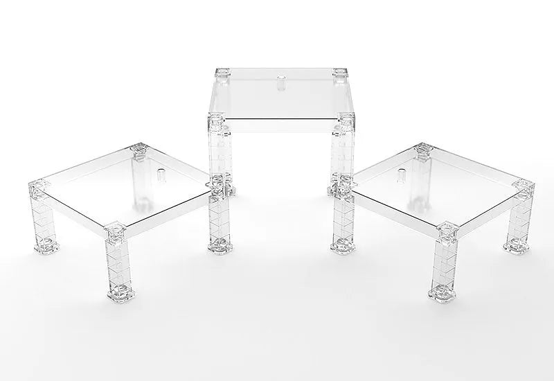 THE Simple Stand Build-on Type (Translucent)ㅤ – Good Smile Company – ActionFigureBrasil