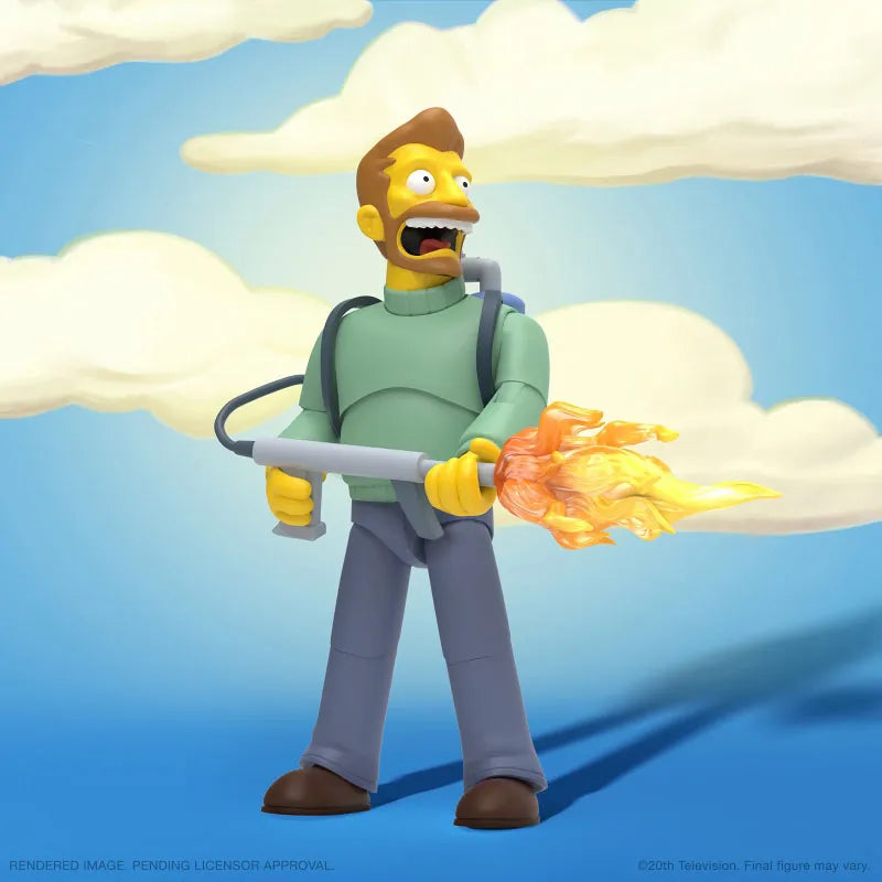The Simpsons / Hank Scorpio Ultimate 7 Inch Action Figureㅤ – Super7 – ActionFigureBrasil
