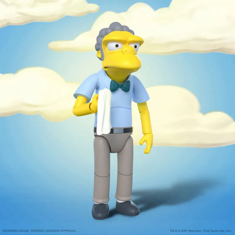 The Simpsons / Moe Szyslak Ultimate 7 Inch Action Figureㅤ – Super7 – ActionFigureBrasil