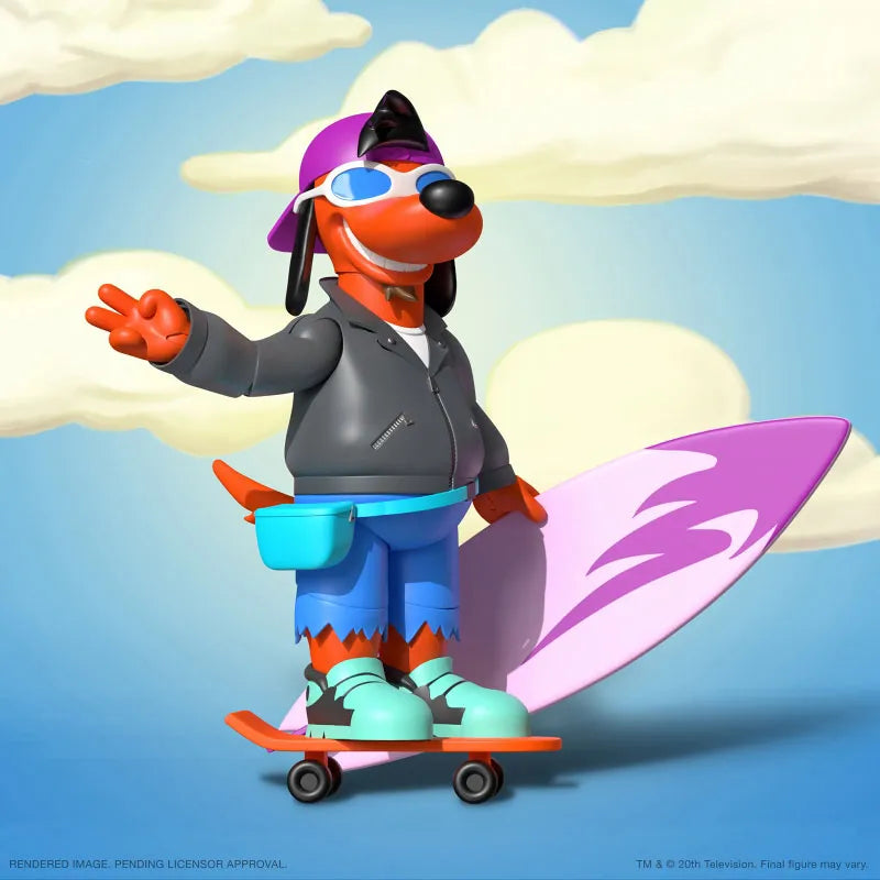 The Simpsons / Poochie Ultimate 5.5 Inch Action Figureㅤ – Super7 – ActionFigureBrasil