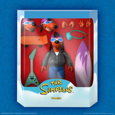 The Simpsons / Poochie Ultimate 5.5 Inch Action Figureㅤ – Super7 – ActionFigureBrasil — close