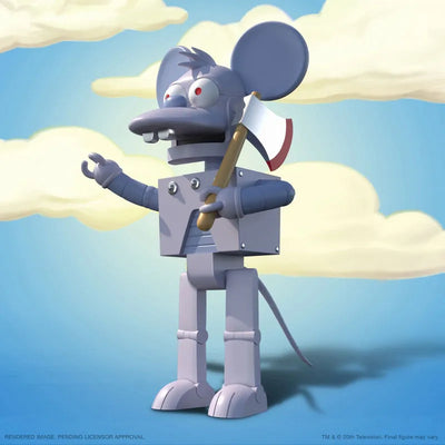 The Simpsons / Robot Itchy Ultimate 8 Inch Action Figureㅤ – Super7 – ActionFigureBrasil