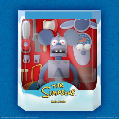 The Simpsons / Robot Itchy Ultimate 8 Inch Action Figureㅤ – Super7 – ActionFigureBrasil — detalhe do produto