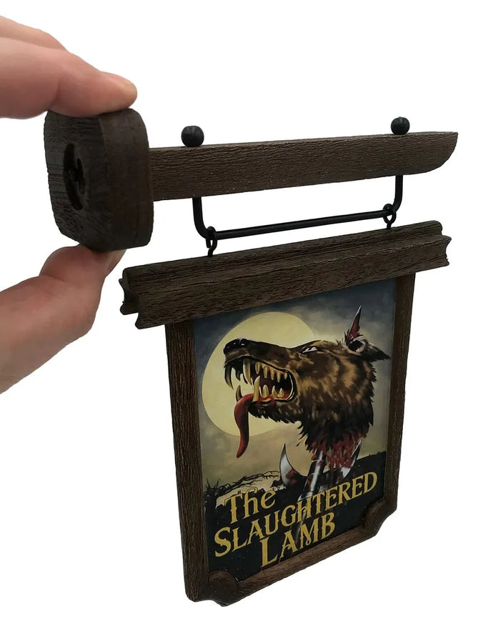 The Slaughtered Lamb Pub Sign – Factory Entertainment – ActionFigure Brasil