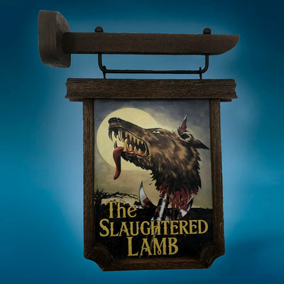 The Slaughtered Lamb Pub Sign – Factory Entertainment – ActionFigure Brasil — close