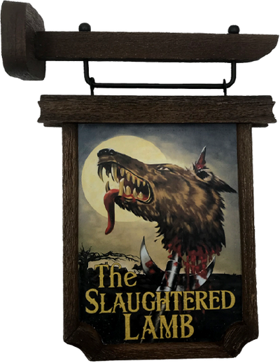 The Slaughtered Lamb Pub Sign – Factory Entertainment – ActionFigure Brasil — embalagem
