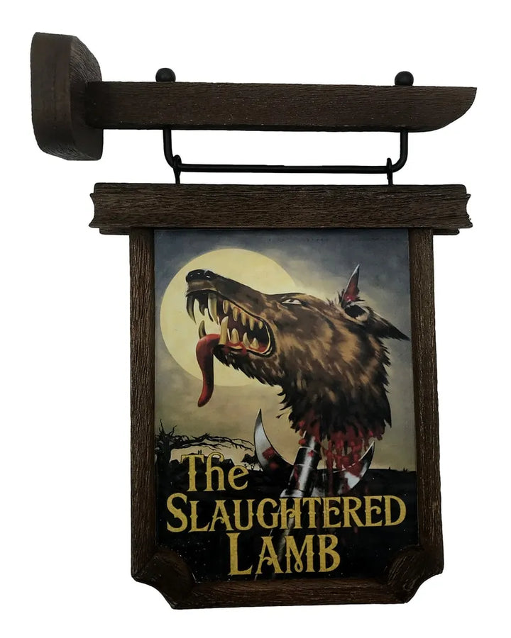 The Slaughtered Lamb Pub Sign – Factory Entertainment – ActionFigure Brasil