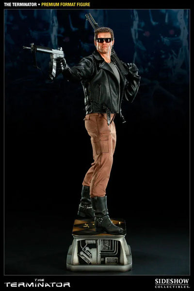 The Terminator 1/4 Scale Premium Figureㅤ – Sideshow Collectibles – ActionFigureBrasil
