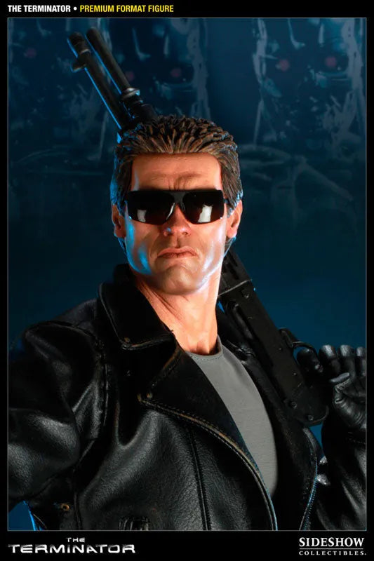 The Terminator 1/4 Scale Premium Figureㅤ – Sideshow Collectibles – ActionFigureBrasil