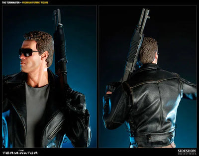 The Terminator 1/4 Scale Premium Figureㅤ – Sideshow Collectibles – ActionFigureBrasil — acessórios