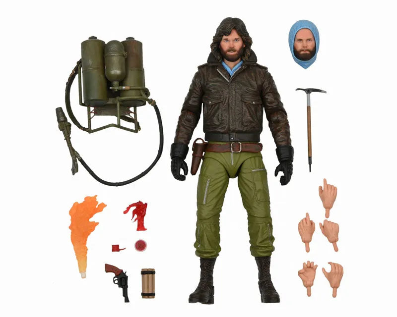 THE THING The Thing/ R.J. McReady Ultimate 7 Inch Action Figure Station Survival verㅤ – NECA – ActionFigureBrasil