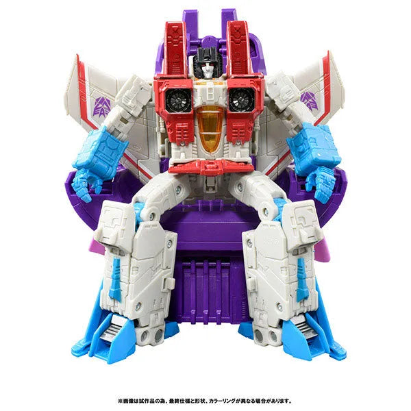 The Transformers: The Movie - Starscream - Leader Class - Studio Series SS-76 - New Destruction Emperor (Takara Tomy)ㅤ – Takara Tomy – ActionFigureBrasil