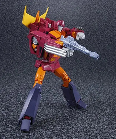 The Transformers: The Movie - Transformers 2010 - Hot Rodimus - The Transformers: Masterpiece MP-28 - Version 2.0 (Takara Tomy)ㅤ – Takara Tomy – ActionFigureBrasil — detalhe do produto