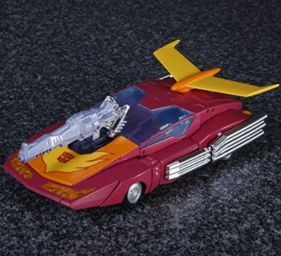 The Transformers: The Movie - Transformers 2010 - Hot Rodimus - The Transformers: Masterpiece MP-28 - Version 2.0 (Takara Tomy)ㅤ – Takara Tomy – ActionFigureBrasil — ângulo diferente