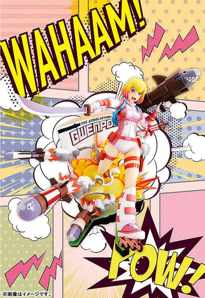 The Unbelievable Gwenpool - Gwenpool - 1/8 - Breaking The Fourth Wall (Good Smile Company)ㅤ – Good Smile Company – ActionFigureBrasil — com base expositora