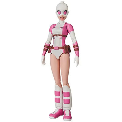 The Unbelievable Gwenpool - Gwenpool - Mafex No.071 (Medicom Toy)ㅤ – Medicom Toy – ActionFigureBrasil — ângulo diferente