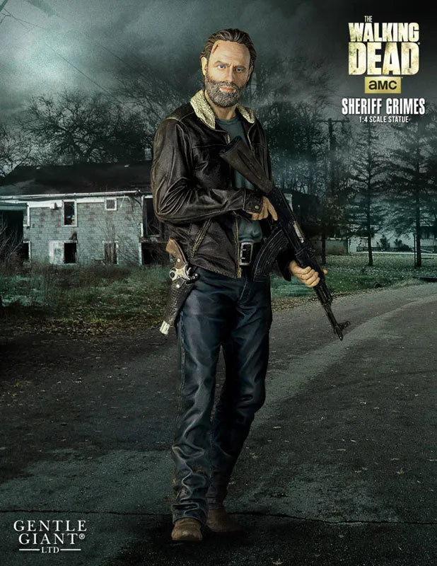 The Walking Dead 1/4 Scale Statue - Rick Grimesㅤ – Gentle Giant – ActionFigureBrasil