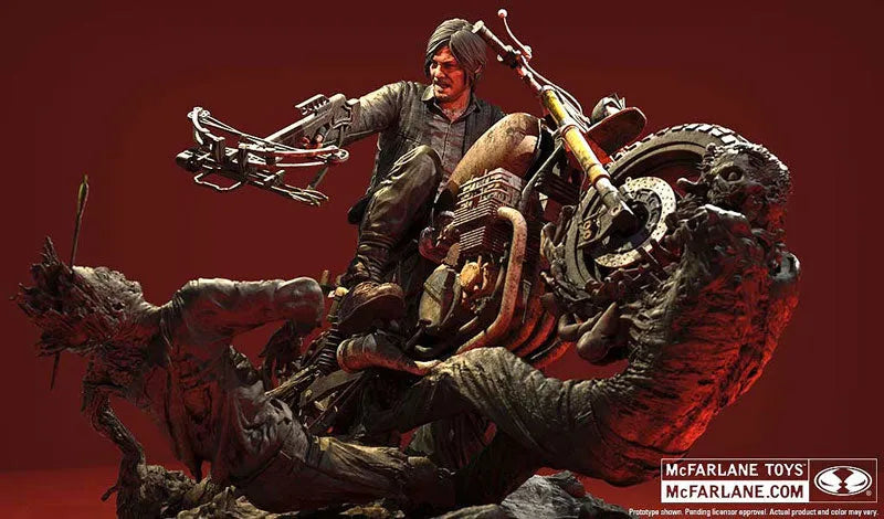 The Walking Dead - Daryl Dixon Statueㅤ – McFarlane Toys – ActionFigureBrasil