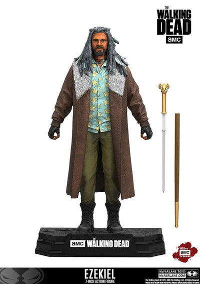 The Walking Dead - Ezekiel & Daryl Dixon 7 Inch Action Figure 2Type Setㅤ – McFarlane Toys – ActionFigureBrasil