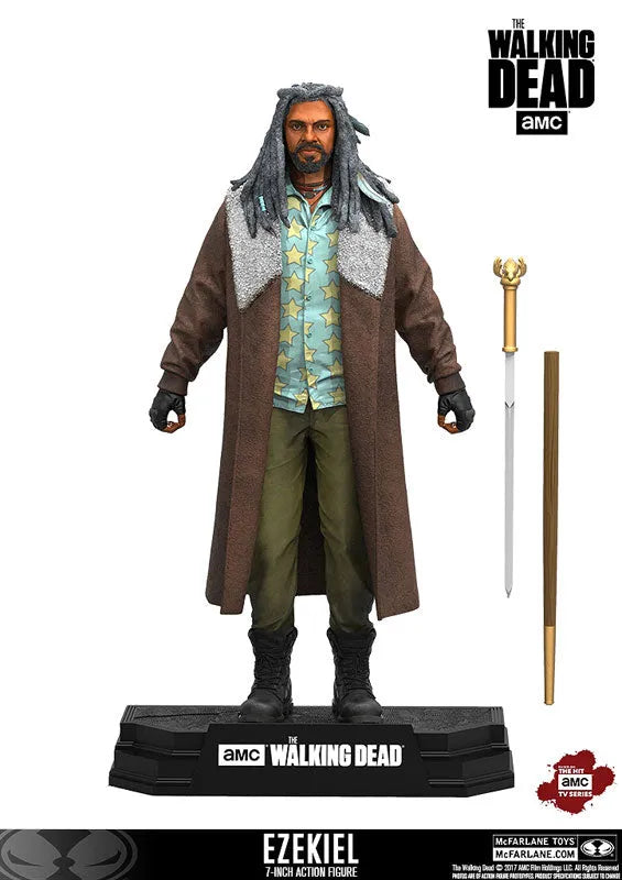 The Walking Dead - Ezekiel & Daryl Dixon 7 Inch Action Figure 2Type Setㅤ – McFarlane Toys – ActionFigureBrasil