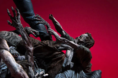 The Walking Dead - Negan Statueㅤ – McFarlane Toys – ActionFigureBrasil — iluminação de estúdio