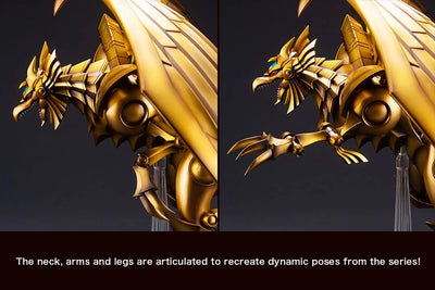 The Winged Dragon of Ra Egyptian God – Kotobukiya – ActionFigure Brasil — ângulo diferente