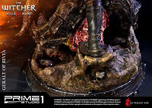 The Witcher 3: Wild Hunt - Geralt - Howler - Premium Masterline PMW3-01 - 1/4 (Prime 1 Studio)ㅤ – Prime 1 Studio – ActionFigureBrasil