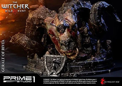 The Witcher 3: Wild Hunt - Geralt - Howler - Premium Masterline PMW3-01 - 1/4 (Prime 1 Studio)ㅤ – Prime 1 Studio – ActionFigureBrasil — detalhe do produto