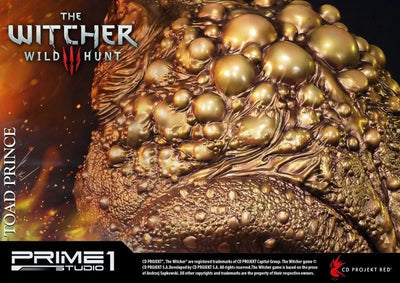 The Witcher 3: Wild Hunt - The Toad Prince - Premium Masterline PMW3-05GL - Gold Edition (Prime 1 Studio)ㅤ – Prime 1 Studio – ActionFigureBrasil — ambientada