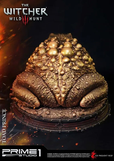 The Witcher 3: Wild Hunt - The Toad Prince - Premium Masterline PMW3-05GL - Gold Edition (Prime 1 Studio)ㅤ – Prime 1 Studio – ActionFigureBrasil — iluminação de estúdio