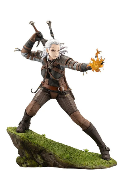 The Witcher - Geralt - Bishoujo Statue - 1/7 (Kotobukiya)ㅤ – Kotobukiya – ActionFigureBrasil