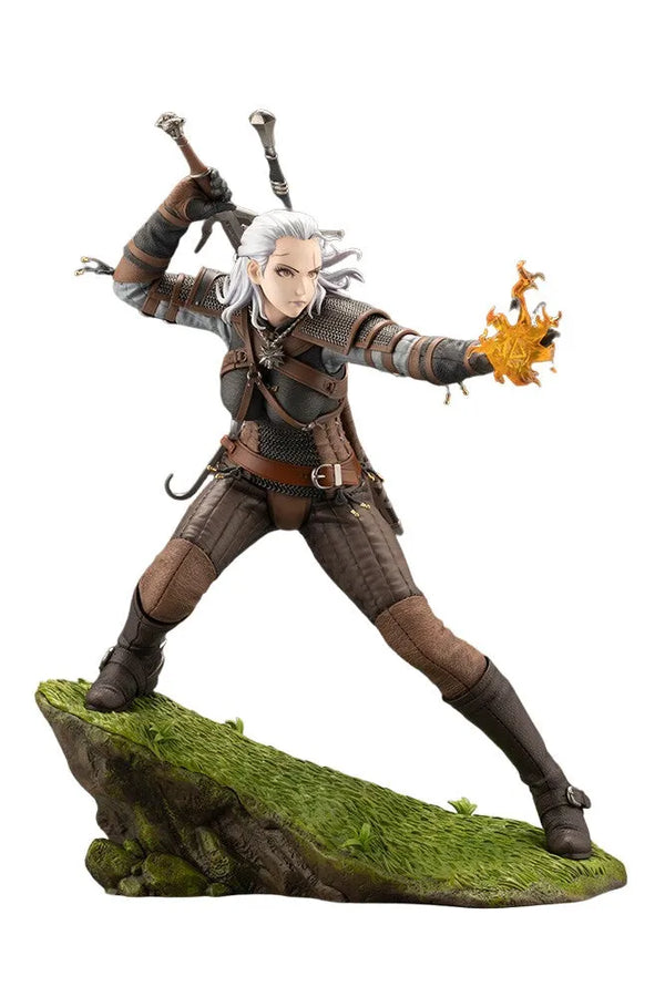 The Witcher - Geralt - Bishoujo Statue - 1/7 (Kotobukiya)ㅤ – Kotobukiya – ActionFigureBrasil