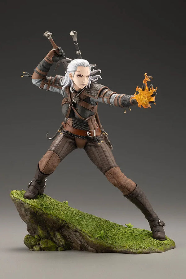 The Witcher - Geralt - Bishoujo Statue - 1/7 (Kotobukiya)ㅤ – Kotobukiya – ActionFigureBrasil