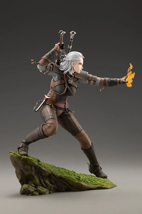 The Witcher - Geralt - Bishoujo Statue - 1/7 (Kotobukiya)ㅤ – Kotobukiya – ActionFigureBrasil