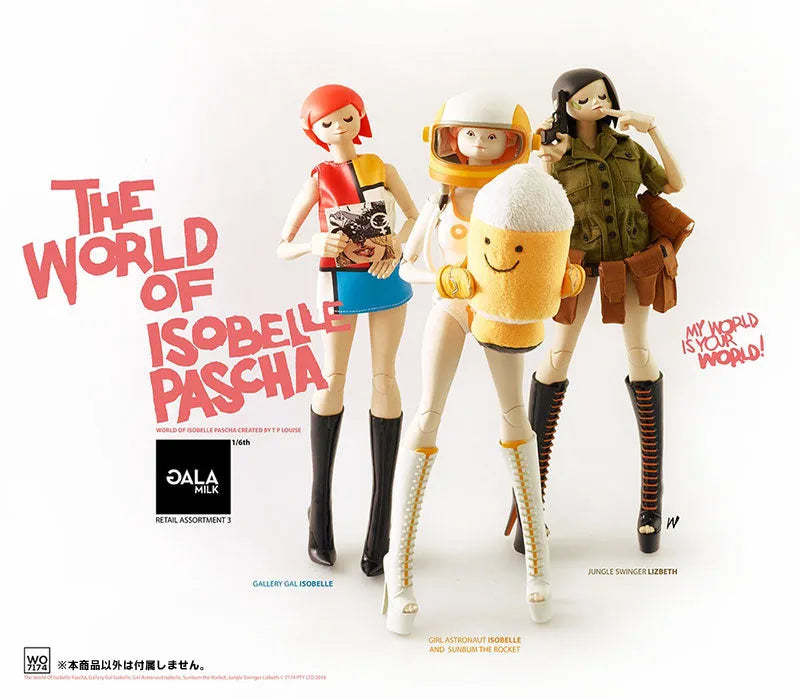 THE WORLD OF ISOBELLE PASCHA - Gallery Gal Isobelleㅤ – ThreeA – ActionFigureBrasil