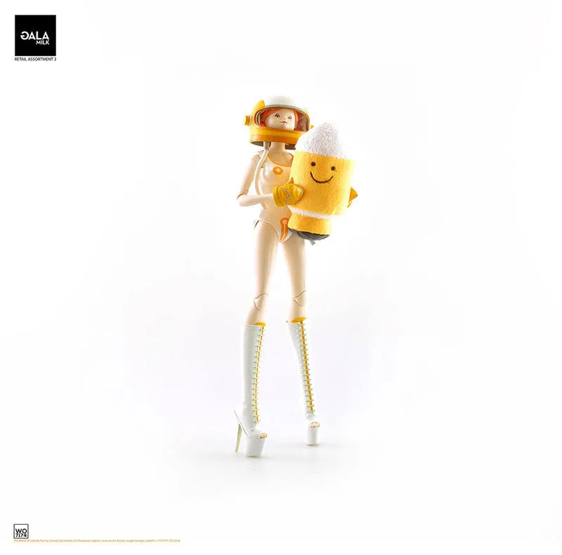 THE WORLD OF ISOBELLE PASCHA - Girl Astronaut Isobelle and Sunbum the Rocketㅤ – ThreeA – ActionFigureBrasil