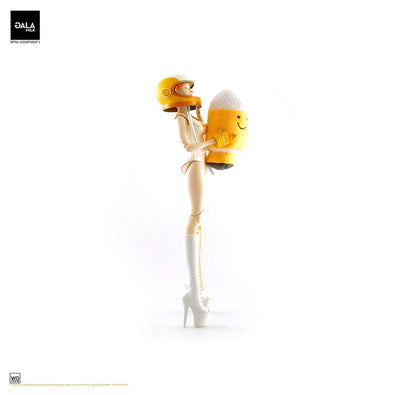 THE WORLD OF ISOBELLE PASCHA - Girl Astronaut Isobelle and Sunbum the Rocketㅤ – ThreeA – ActionFigureBrasil — ângulo diferente