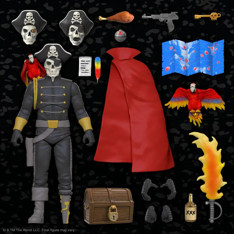 The Worst / Captain Deadstar Ultimate 7 Inch Action Figureㅤ – Super7 – ActionFigureBrasil