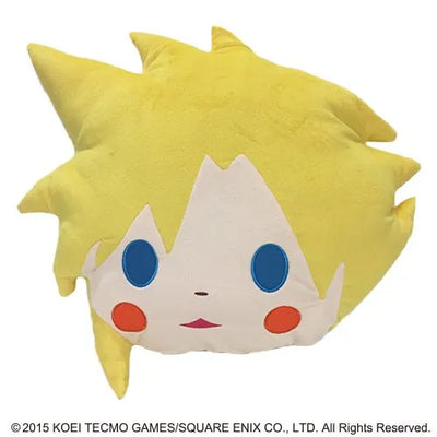 Theatrhythm Final Fantasy All-Star Carnival - Dissidia Final Fantasy - Cloud Strife - Cushion - Face Cushionㅤ – Taito – ActionFigureBrasil