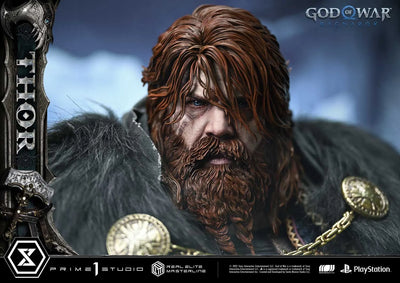 Thor (Deluxe Bonus Version) God of War: Ragnarok – Prime1Studio – ActionFigure Brasil