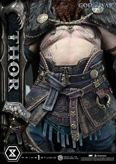 Thor (Deluxe Bonus Version) God of War: Ragnarok – Prime1Studio – ActionFigure Brasil