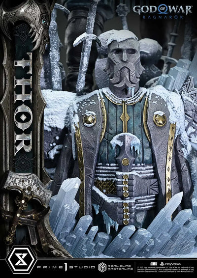 Thor (Deluxe Bonus Version) God of War: Ragnarok – Prime1Studio – ActionFigure Brasil