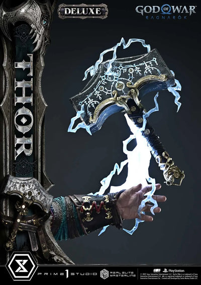 Thor (Deluxe Bonus Version) God of War: Ragnarok – Prime1Studio – ActionFigure Brasil