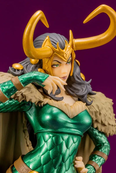 Thor - Lady Loki - Bishoujo Statue - Marvel x Bishoujo - 1/7 - 2nd Edition (Kotobukiya)ㅤ – Kotobukiya – ActionFigureBrasil — ambientada