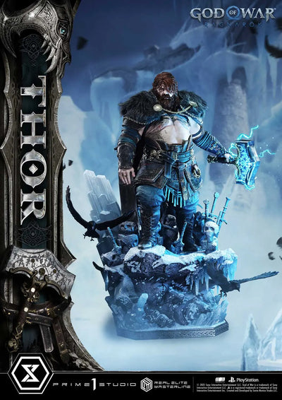 Thor (Regular Version) God of War: Ragnarok – Prime1Studio – ActionFigure Brasil