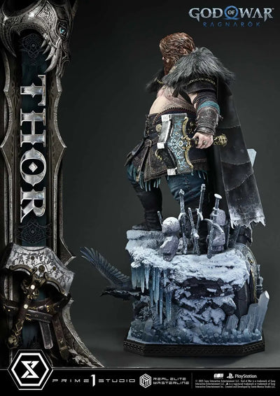 Thor (Regular Version) God of War: Ragnarok – Prime1Studio – ActionFigure Brasil