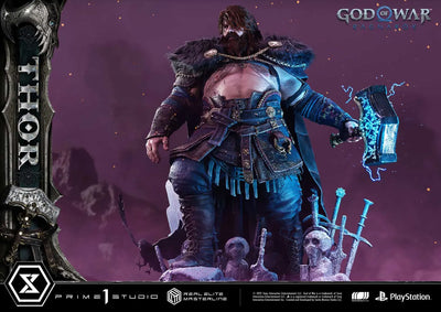 Thor (Regular Version) God of War: Ragnarok – Prime1Studio – ActionFigure Brasil
