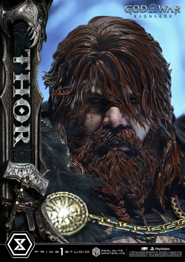 Thor (Regular Version) God of War: Ragnarok – Prime1Studio – ActionFigure Brasil