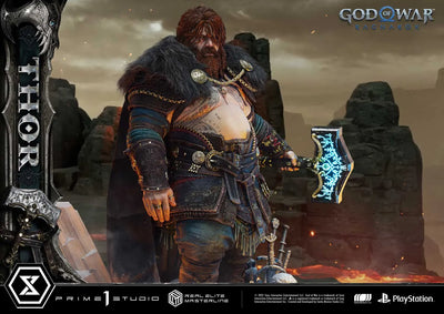 Thor (Regular Version) God of War: Ragnarok – Prime1Studio – ActionFigure Brasil