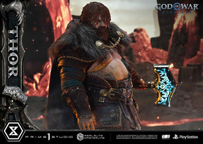 Thor (Regular Version) God of War: Ragnarok – Prime1Studio – ActionFigure Brasil
